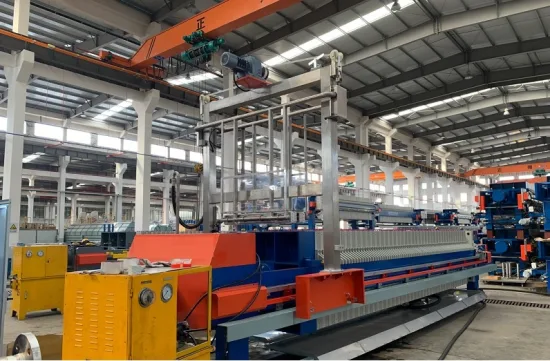 Manufacturer Price/Modernization/New Technology/Spray Anti-Corrosion Filter Press/Food Industry/Chamber Filter Press